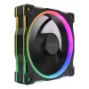 Ventoinha ASUS Prime MR120 ARGB preto 12 cm rolamento de deslizamento