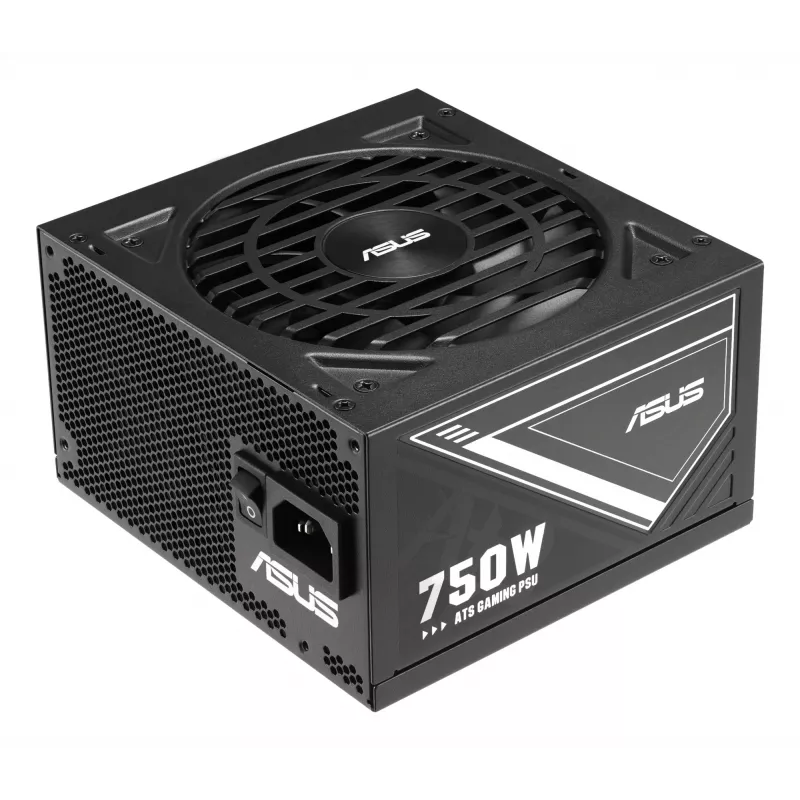 Fonte de alimentação ASUS ATS-750G 750 W, 20+4 pinos ATX, 80 PLUS Gold, preto