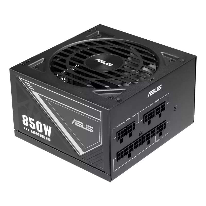 Fonte de alimentação ASUS ATS-850G 850 W 20+4 pinos ATX ATX preto