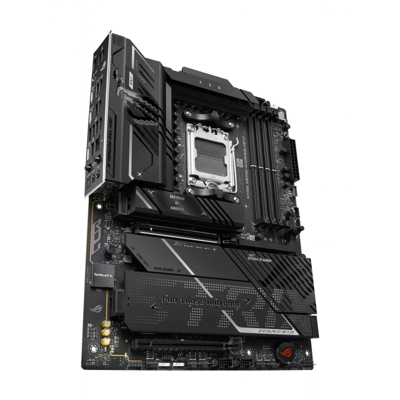 Placa-mãe ASUS ROG STRIX X870E-H GAMING WIFI7 ATX Socket AM5 DDR5, 256GB, Wi‑Fi 7, 5Gb Ethernet