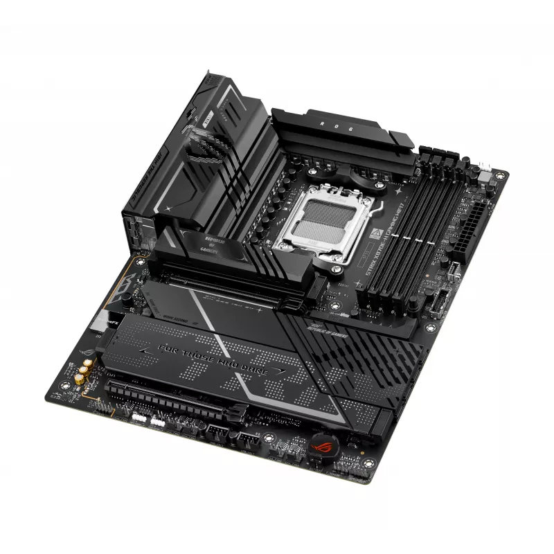 Placa-mãe ASUS ROG STRIX X870E-H GAMING WIFI7 ATX Socket AM5 DDR5, 256GB, Wi‑Fi 7, 5Gb Ethernet