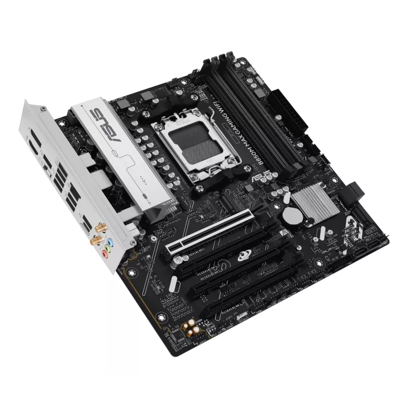 Placa-mãe ASUS B850M MAX GAMING WIFI AMD B850 Socket AM5 micro ATX