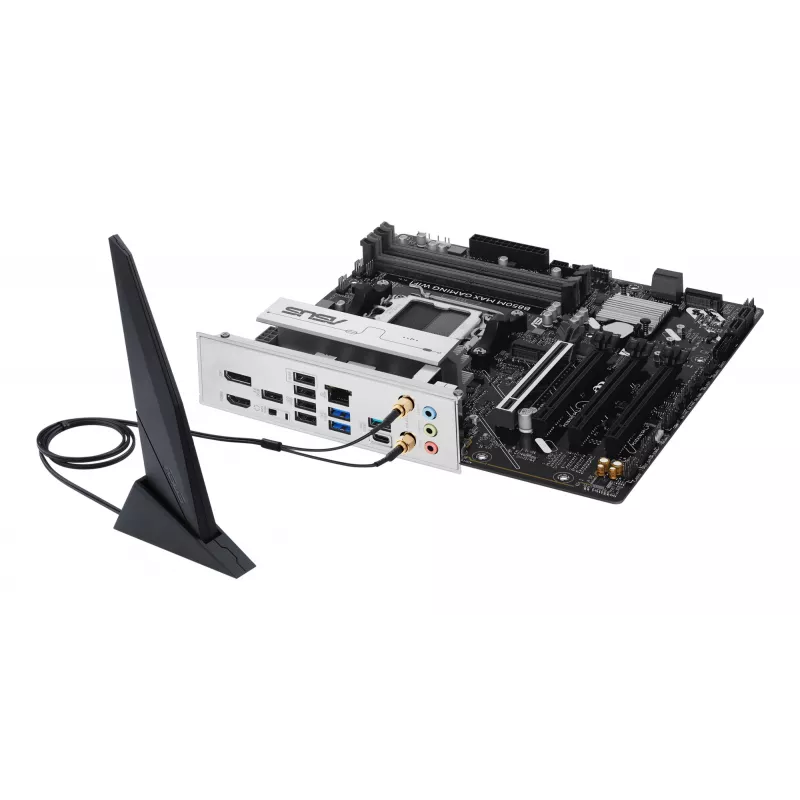 Placa-mãe ASUS B850M MAX GAMING WIFI AMD B850 Socket AM5 micro ATX