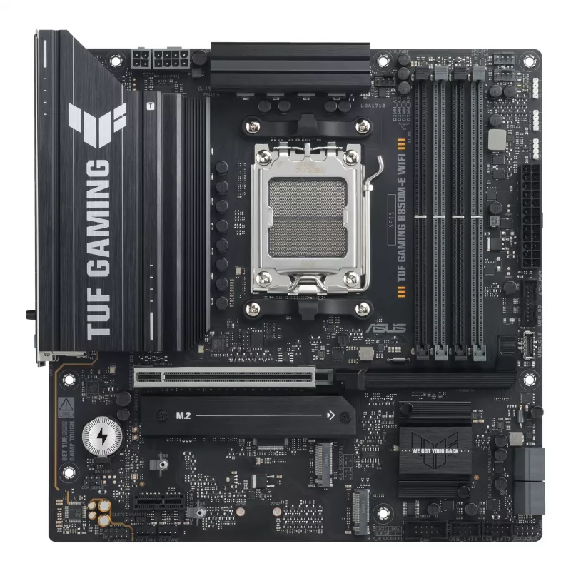 Placa-mãe ASUS TUF GAMING B850M-E WIFI AMD B850 Socket AM5 micro ATX