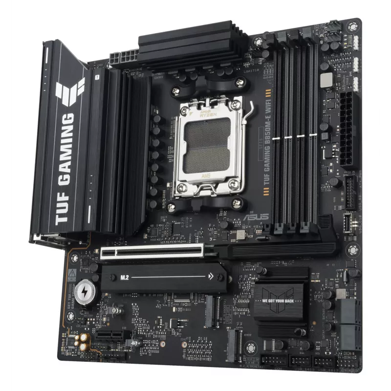 Placa-mãe ASUS TUF GAMING B850M-E WIFI AMD B850 Socket AM5 micro ATX
