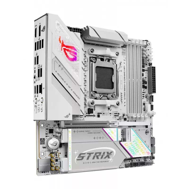 Placa-mãe ASUS ROG STRIX B850-G GAMING WIFI AMD B850 Socket AM5 micro ATX
