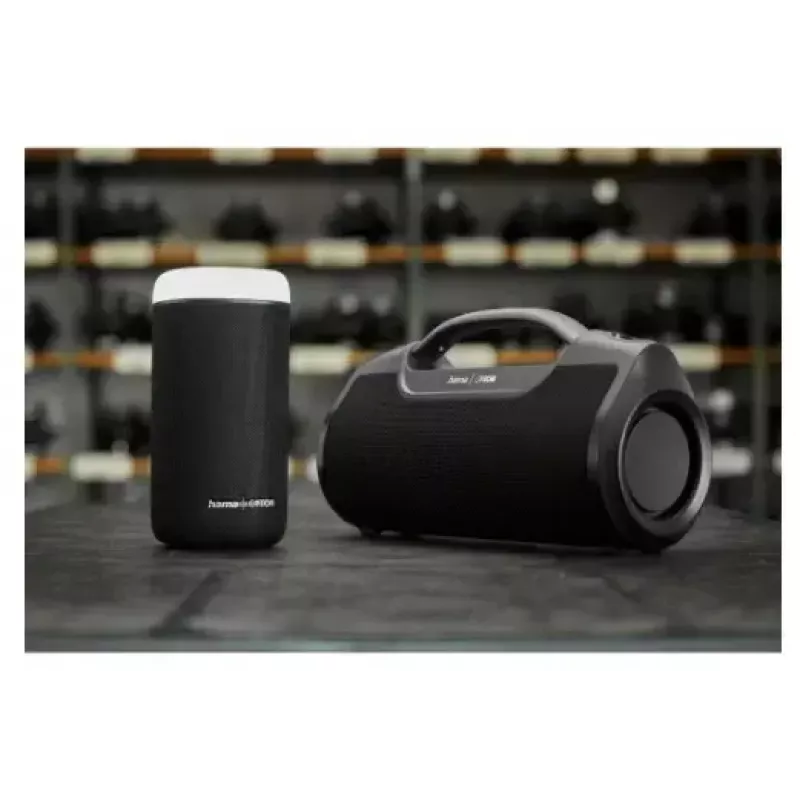 Altifalante Bluetooth CANTON Glow Pro da HAMA, preto, jack 3,5 mm, efeitos de luz LED