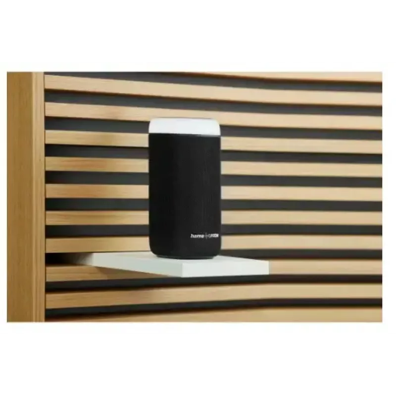 Altifalante Bluetooth CANTON Glow Pro da HAMA, preto, jack 3,5 mm, efeitos de luz LED