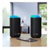 Altifalante Bluetooth CANTON Glow Pro da HAMA, preto, jack 3,5 mm, efeitos de luz LED