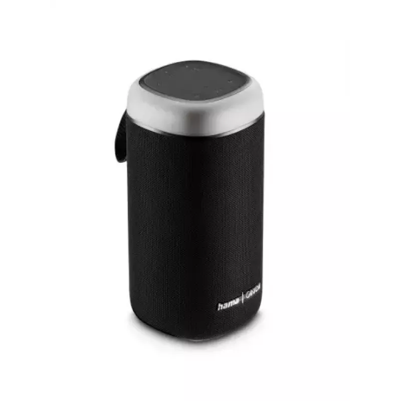 Altifalante Bluetooth CANTON Glow Pro da HAMA, preto, jack 3,5 mm, efeitos de luz LED