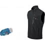 Colete aquecido Bosch GHV 12+18V XA Professional tamanho S preto