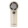 Ventilador de mão Verbatim Cool’n’Go IceTouch branco/prateado, prateado, branco, 1 ventoinha, ventilador de mão, 1 unid., 8 W, iões de lítio (Li-Ion)
