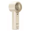 Ventilador de mão Verbatim Cool’n’Go IceTouch branco/prateado, prateado, branco, 1 ventoinha, ventilador de mão, 1 unid., 8 W, iões de lítio (Li-Ion)