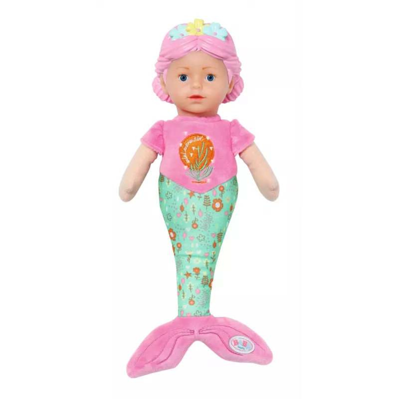 Boneca bebé BABY born Sereia 33 cm lavável multicolor