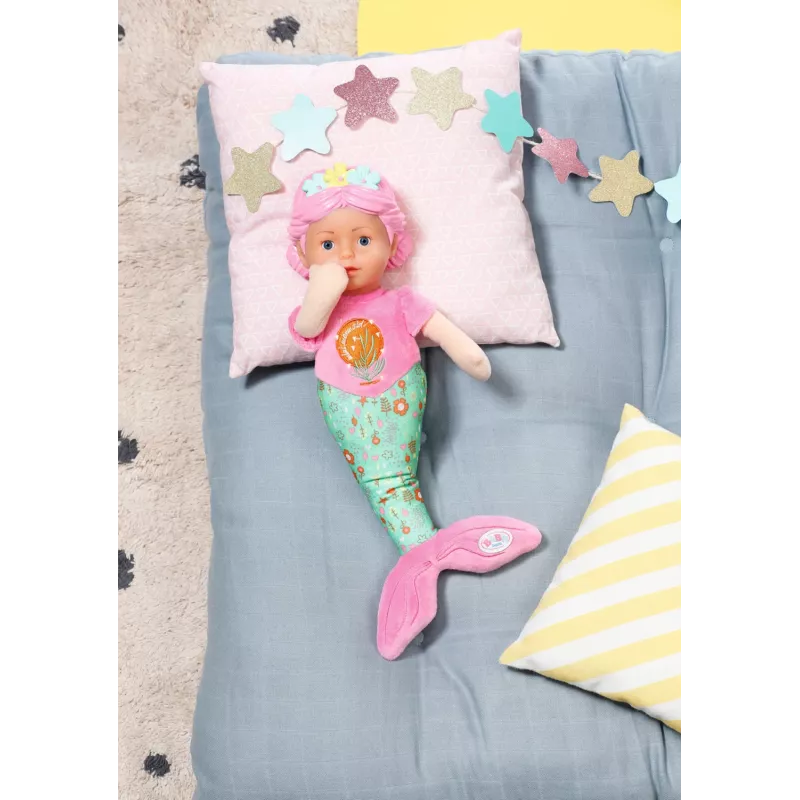 Boneca bebé BABY born Sereia 33 cm lavável multicolor