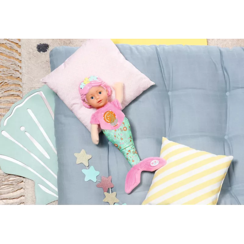 Boneca bebé BABY born Sereia 33 cm lavável multicolor
