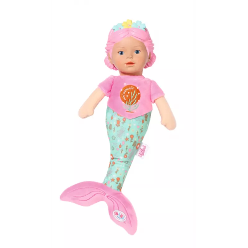 Boneca bebé BABY born Sereia 33 cm lavável multicolor