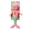 Boneca bebé BABY born Sereia 33 cm lavável multicolor
