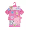 Conjunto de roupa para boneca BABY born Conjunto de casaco rosa 43 cm dobrável
