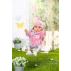 Conjunto de roupa para boneca BABY born Conjunto de casaco rosa 43 cm dobrável