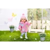 Conjunto de roupa para boneca BABY born Conjunto de casaco rosa 43 cm dobrável