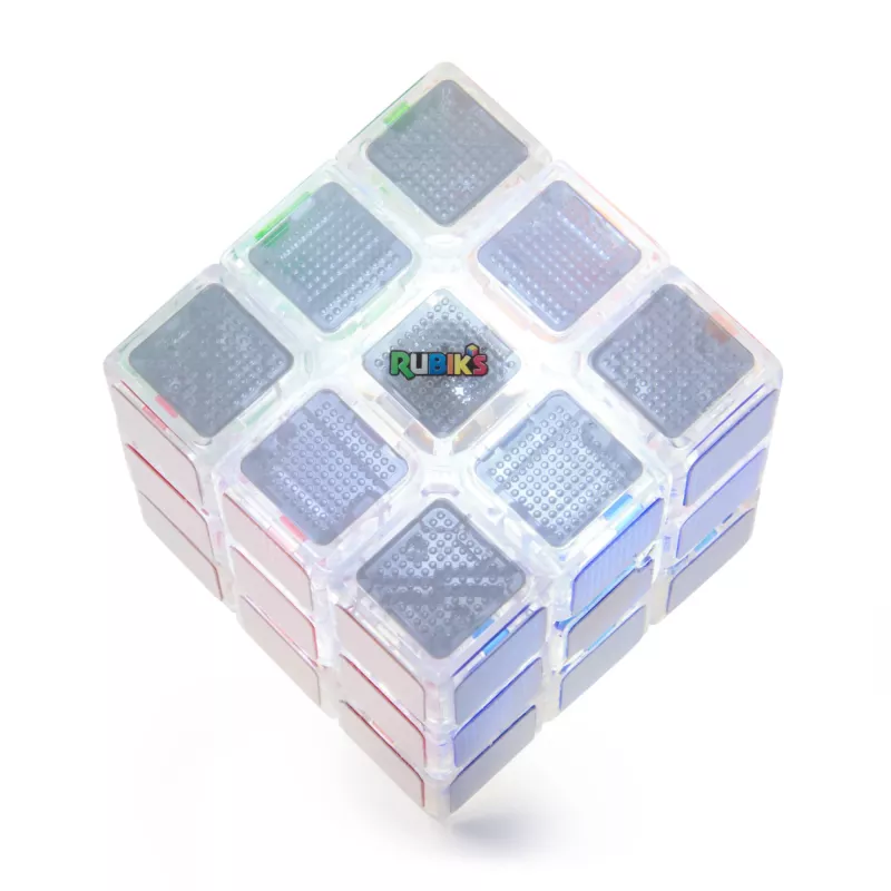 Cubo de Rubik, Pulse Cube, jogo de lógica luminoso para adultos e solucionadores rápidos, resolve o puzzle antes que as luzes se apaguem, brinquedo fidget de treino cerebral desafiante e de resolução de problemas para crianças a partir dos 8 anos