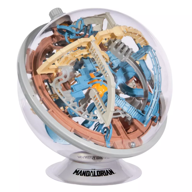 Jogo de destreza labirinto 3D Spin Master Perplexus Star Wars The Mandalorian – labirinto de movimento de mão