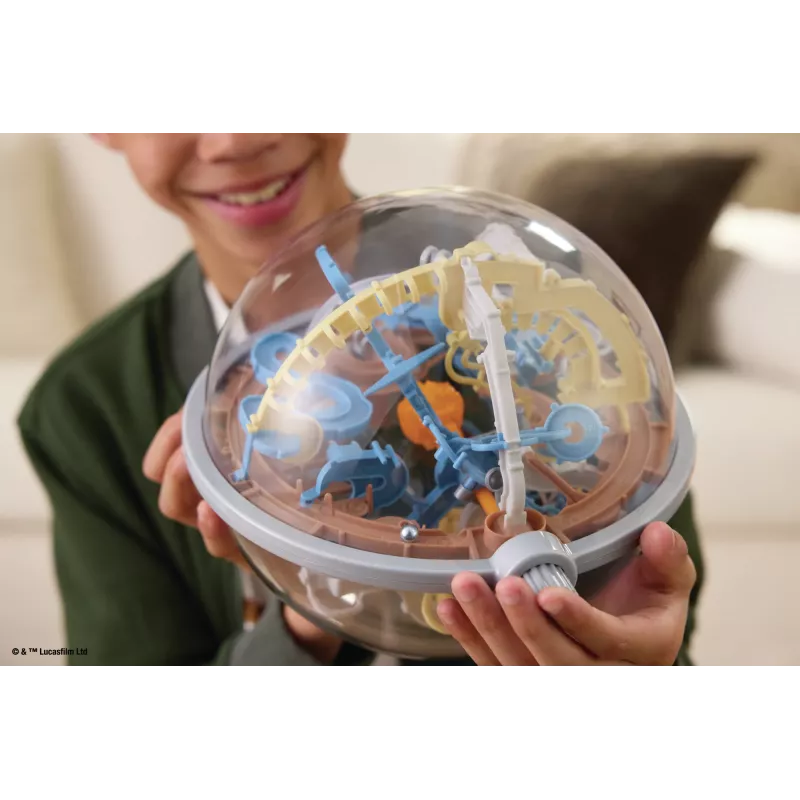 Jogo de destreza labirinto 3D Spin Master Perplexus Star Wars The Mandalorian – labirinto de movimento de mão