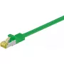 Cabo de rede Goobay 91577 RJ-45 Cat7 0,5 m verde