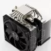 Scythe Fuma 3 SCFM-3000 cooler de ar para CPU, torre dupla, 120 mm, 114,89 m³/h, 300-1500 rpm, preto