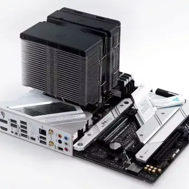 Scythe Fuma 3 SCFM-3000 cooler de ar para CPU, torre dupla, 120 mm, 114,89 m³/h, 300-1500 rpm, preto