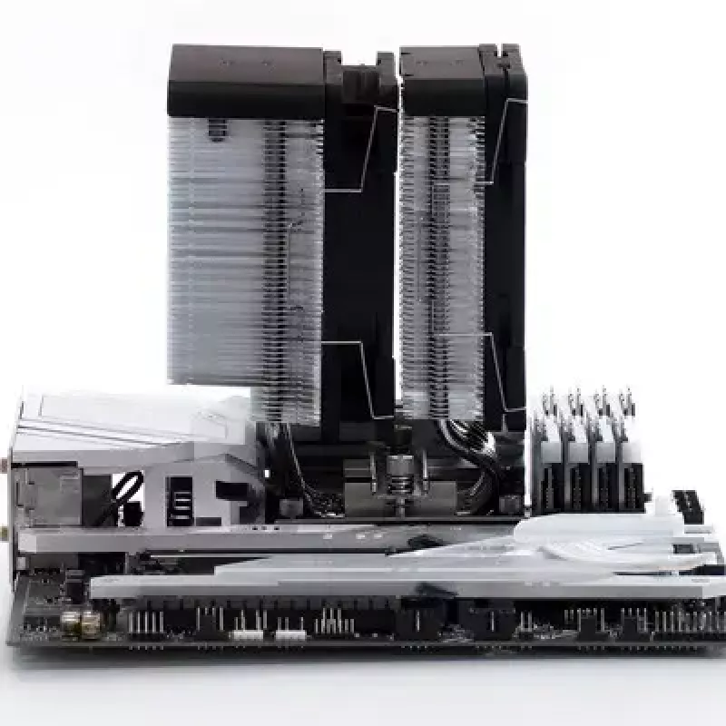Scythe Fuma 3 SCFM-3000 cooler de ar para CPU, torre dupla, 120 mm, 114,89 m³/h, 300-1500 rpm, preto