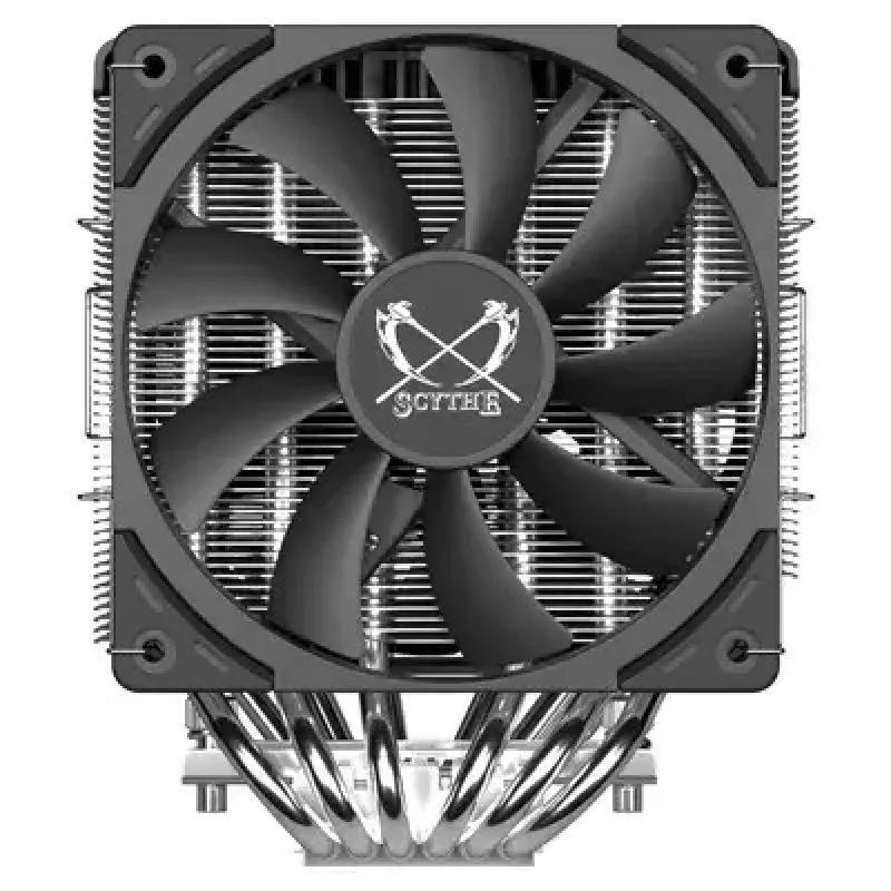 Scythe Fuma 3 SCFM-3000 cooler de ar para CPU, torre dupla, 120 mm, 114,89 m³/h, 300-1500 rpm, preto