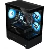 PC de gaming de secretária THERMALTAKE FTW A-Line LCS 5060 preto/transparente com Windows 11 Pro