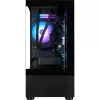 PC de gaming de secretária THERMALTAKE FTW A-Line LCS 5060 preto/transparente com Windows 11 Pro