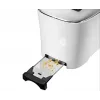 Torradeira Unold Design Dual 4 fatias 1350 W preto branco