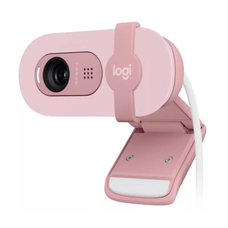 Webcam LOGITECH Brio 100 Full-HD rosa