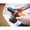 Berbequim de punho de pistola Black & Decker BDCDD12-QW, sem chave, 1,5 Ah