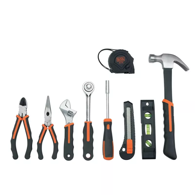 Berbequim de punho de pistola Black & Decker BDCDD12-QW, sem chave, 1,5 Ah