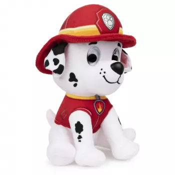 PAW Patrol GUND peluche oficial Marshall em uniforme de bombeiro de assinatura, peluche para crianças a partir de 1 ano, 15 cm
