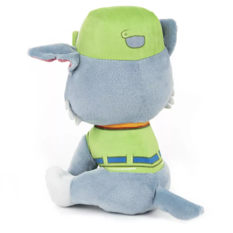 PAW Patrol GUND Peluche oficial Rocky com o uniforme típico de reciclagem, peluche a partir de 1 ano, 15 cm