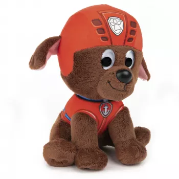 PAW Patrol GUND Peluche oficial Zuma com o uniforme característico de salvamento aquático, peluche para crianças a partir de 1 ano, 6 polegadas