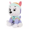 PAW Patrol GUND Peluche oficial Everest com o uniforme Signature Snow Rescue, peluche para crianças a partir de 1 ano, 15 cm