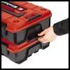 Caixa de peças pequenas Einhell E-Case S-F Polipropileno Preto Vermelho 42x28x9,5 cm