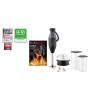 ESGE M 200 BBQ 10 L Varinha mágica 200 W Preto, Cromado
