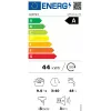 Gorenje WPNA94A1TS máquina de lavar roupa de carga frontal 9 kg, 1400 rpm, ConnectLife Wi-Fi, branco/preto