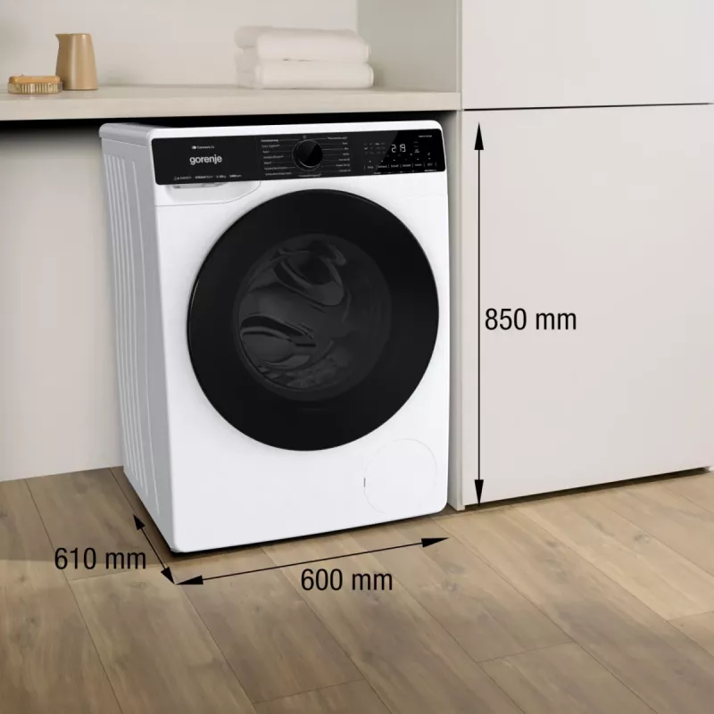 Gorenje WPNA14A3TS Máquina de lavar roupa Carga frontal 10 kg 1400 rpm Branco