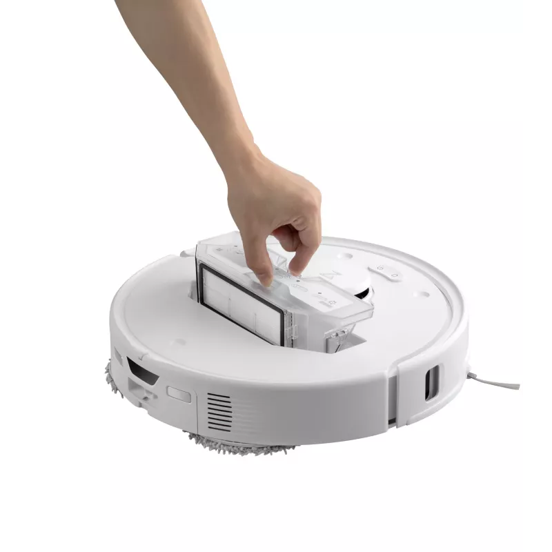 Roborock Qrevo Curv 5A1 0,325 L Preto, Branco