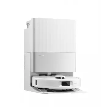 Aspirador robô com saco Roborock Q Revo C — branco, 180 min de autonomia, 5200 mAh, 0,325 l de depósito de pó