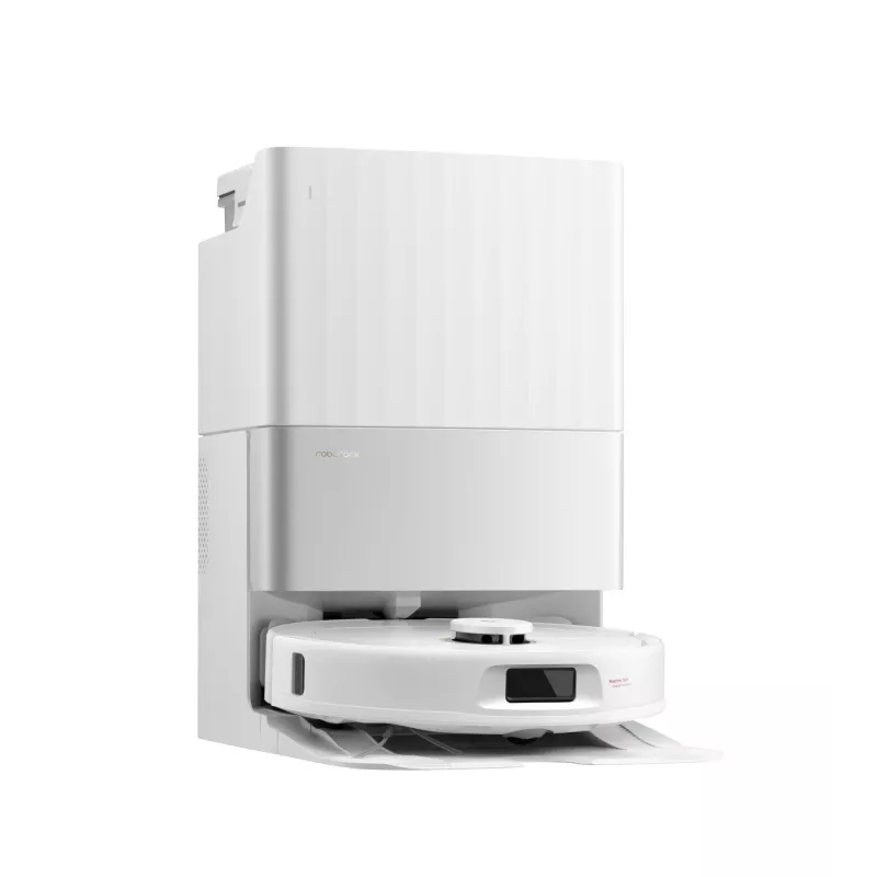 Roborock Qrevo 5AE (Q Revo C) robô aspirador com estação de acoplamento, branco